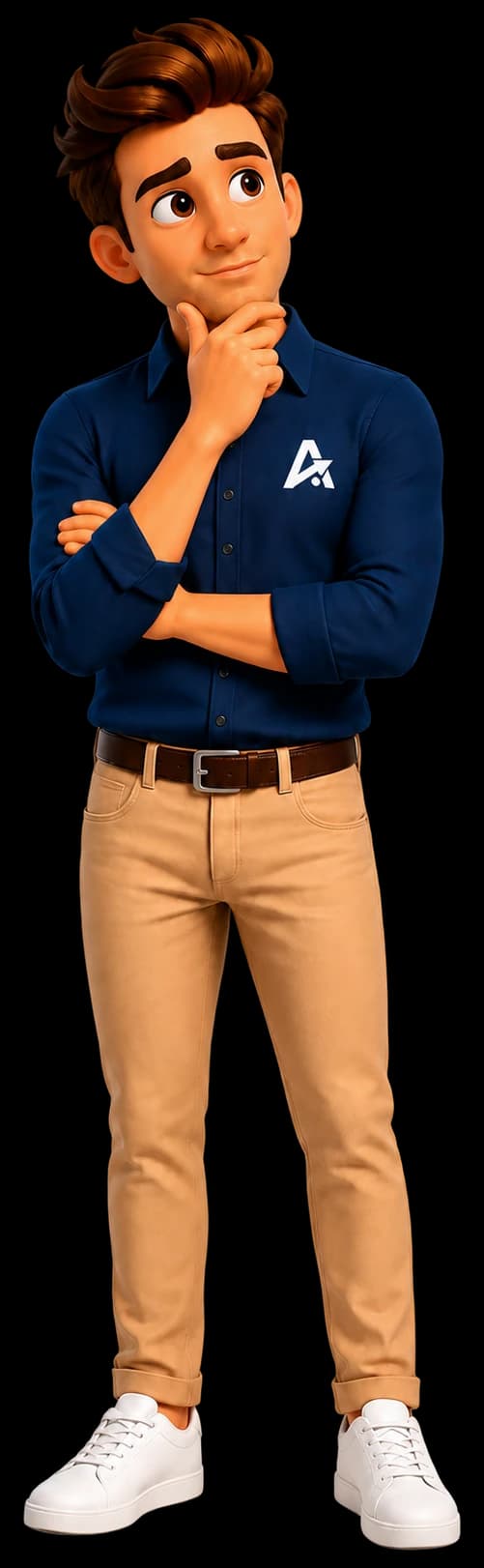 Tom, conseiller Aspire Énergie, réfléchit à votre question